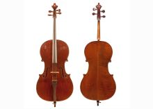 violoncelo 7/8 francés  siglo XIX