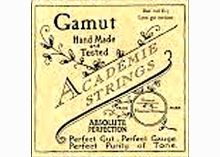 GAMUT  strings